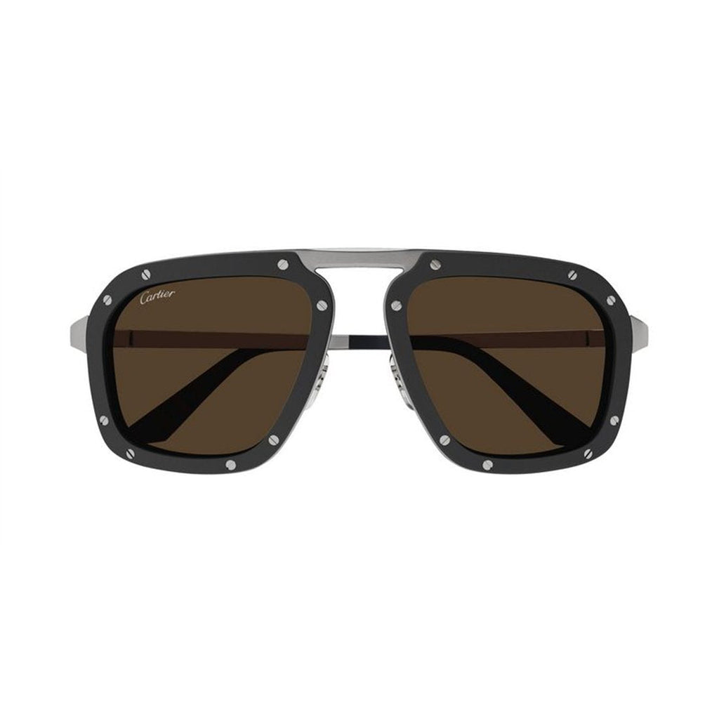 CARTIER Elegant Metal Sunglasses for Men - CT0573S