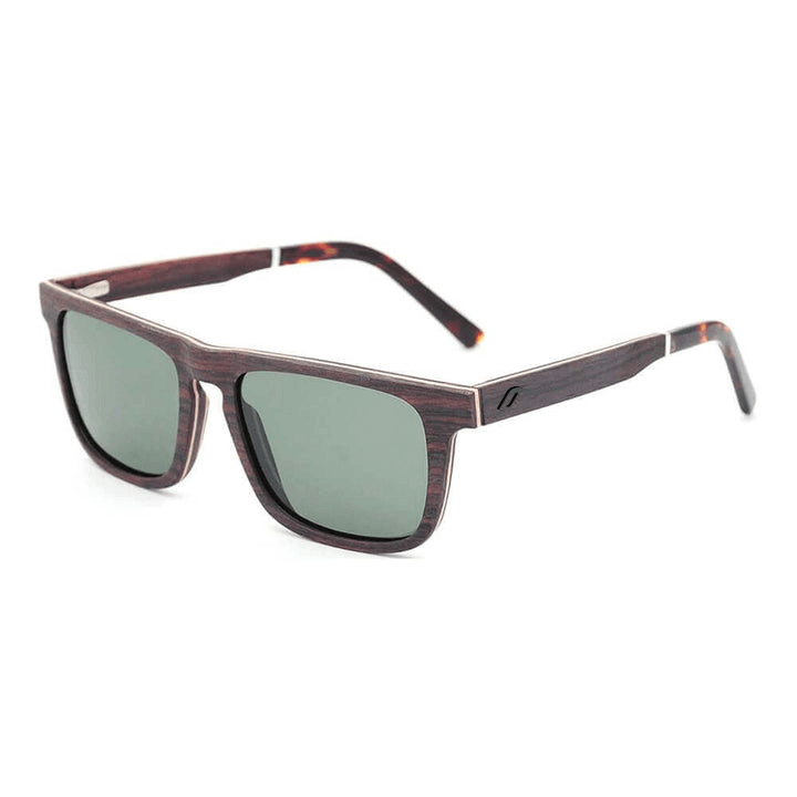 Palau - Rectangle Wooden Sunglasses